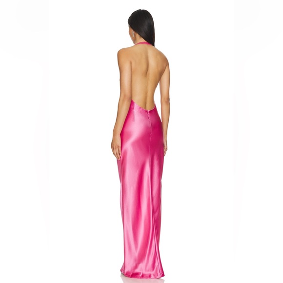 Retrofete Valeria Dress in Candy Pink - Picture 3 of 5